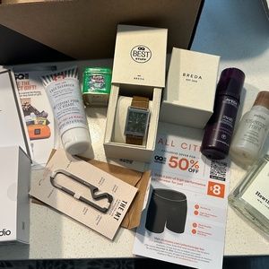 NEW GQ Box: over $300 value including watch, cologne, speaker